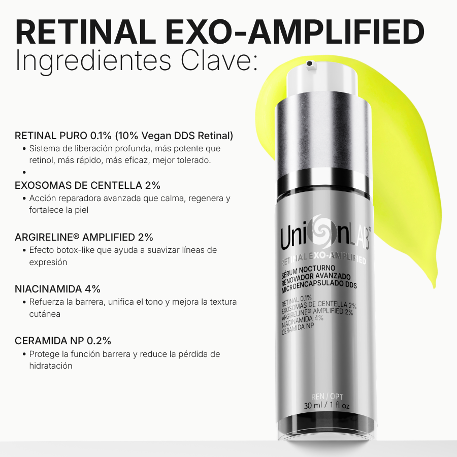 Retinal exo-amplified serum nocturno renovador avanzado